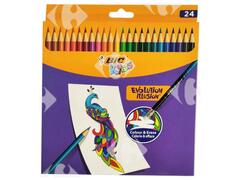 Crayon de Couleur Illusion Assortis Bic 24 unités