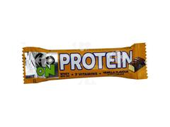 Barres Protéinées à la Vanille Go On 50g.