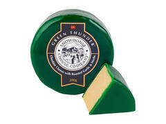 Fromage Cheddar à l'Ail et aux Fines Herbes Green Thunder 200g.