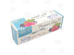 Sacs Congélation Double Glissière Use It 1L 20 unités