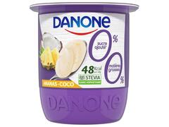 Yaourt Brassé Ananas-Coco 0% Danone 105g