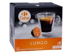 Café Capsules Lungo Carrefour Extra 16 Capsules