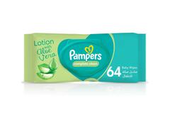 Lingettes Bébé Complete Clean Pampers 64 unités.