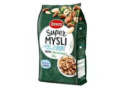 Céréales Super Mysli aux Noix et Amandes Croquantes Emco 500g