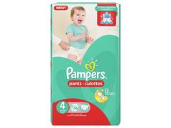 Couches Pampers Culotte JP ML Maxi 50 unités
