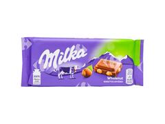 Tablette de Chocolat au Lait aux Noisettes Milka 90g