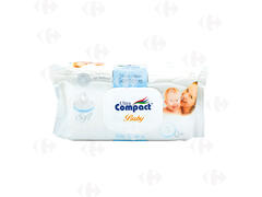Lingettes Bébé UltraCompact 72 unités
