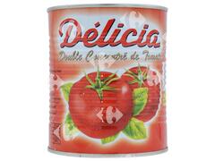 Conserve de Double Concentré de Tomates Delicia 750g