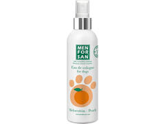 Eau de Cologne Pêche pour Chien Menforsan 125ml.