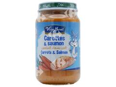 Compote de Saumon et Carottes sans Gluten ni Lactose Vitameal 200g.