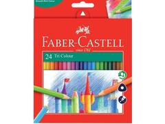 24 Crayons de couleur Tri Colour Faber Castell