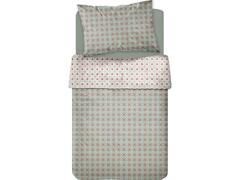 Set de Draps Microfibre Vert Kasa 160x270cm