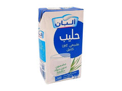 Lait UHT Entier Albane 0,5L.