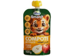 Compote Pomme-Poire Smarty Jibal 100g