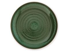 ASSIETTE PLATE PORCELAINE  MARV O VERT KASA 27CM