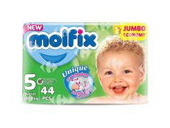 Couches Taille 5 Junior Jumbo Pack Molfix 44 unités