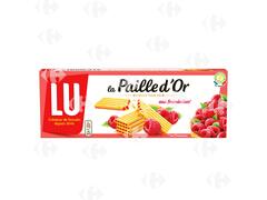 Gaufrettes Paille d'Or Framboises Lu 170g