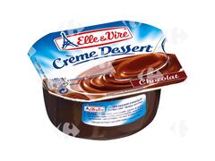 Crème Dessert Chocolat Elle Et Vire 100g.