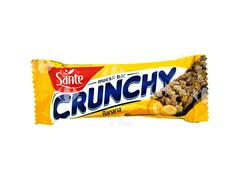 Barres Muesli Chocolat Banane Crunchy Sante 35g.