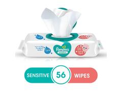 Lingettes Bébé Sensitive Pampers 56 unités