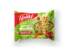 Lot nouilles saveur légumes Noody 5x70g.