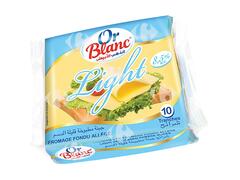 Fromage Fondu Light en Tranches Or Blanc 200g