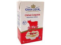 Crème UHT 35% Matière Grasse Grand Coeur 1L.