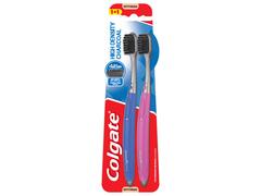 Brosse à Dents High Density Charcoal Soft Colgate 2 unités