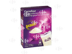 Riz Basmati Carrefour 4x125g.