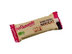Barre Nougat Blanc Bio Perl'amande 20g.