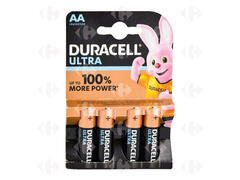 Piles AA Ultra Power Duracell 4 unités.