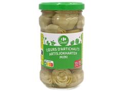 Bocal de Mini Cœurs d'Artichauts Carrefour 280g.