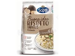 Riz Risotto Carnaroli à la Truffe Parfumée sans Gluten Scotti 210g