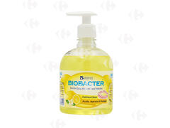 Savon Liquide Antibactérien au Citron Biobacter 500ml