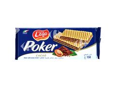 Gaufrettes Cacao Poker 150g.