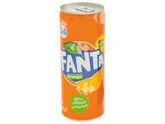 Boisson gazeuse Fanta orange canette 25cl