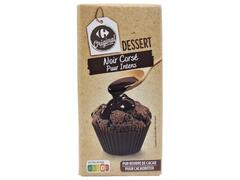Tablette de Chocolat Dessert Corsé 64% Cacao Carrefour 200g