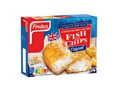 Filet de Colin Façon Fish and Chips Findus 400g