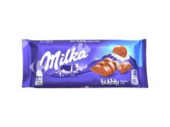 Tablette de Chocolat au Lait Bubbly Milka 90g