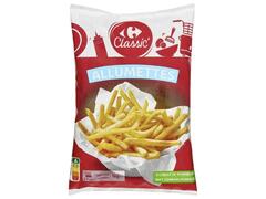 Frites Allumettes 6/6 Carrefour 1kg.