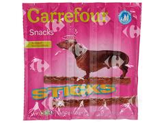Bâtonnets pour Chiens au Bœuf Carrefour 5x10g