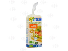 Galettes de Maïs et Sans Gluten Bio Bjorg 130g