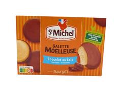 Galette Moelleuse Chocolat au lait St Michel 180g.