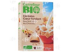 Céréales Bio aux Noisettes et au Chocolat Carrefour Bio 375g