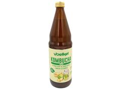 Kombucha Gingembre Citron Bio Voelkel 75cl.