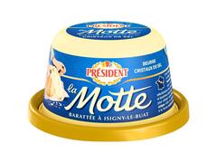 Beurre La Motte aux Cristaux de Sel Président 250g.