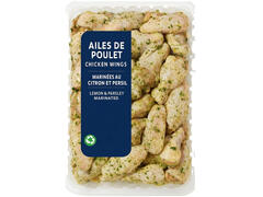Ailes de Poulet Marinés au Citron et Persil Barquette 500g