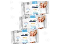 Tripack Lingette Lotion 72 unités.
