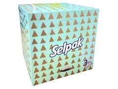 Mouchoirs Boîte Cubic 3 Plis 48 Unités Selpak