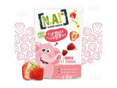 Gommes Ti Fruit Fraise Sans Sucre Nature Addicts 35g